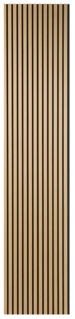 Akustikkpanel Quanti Light Oak 18 x 520 x 2440 mm