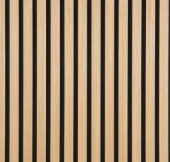 Akustikkpanel Quanti Light Oak 18 x 520 x 2440 mm