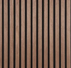 Akustikkpanel Quanti Walnut 18 x 520 x 2440 mm