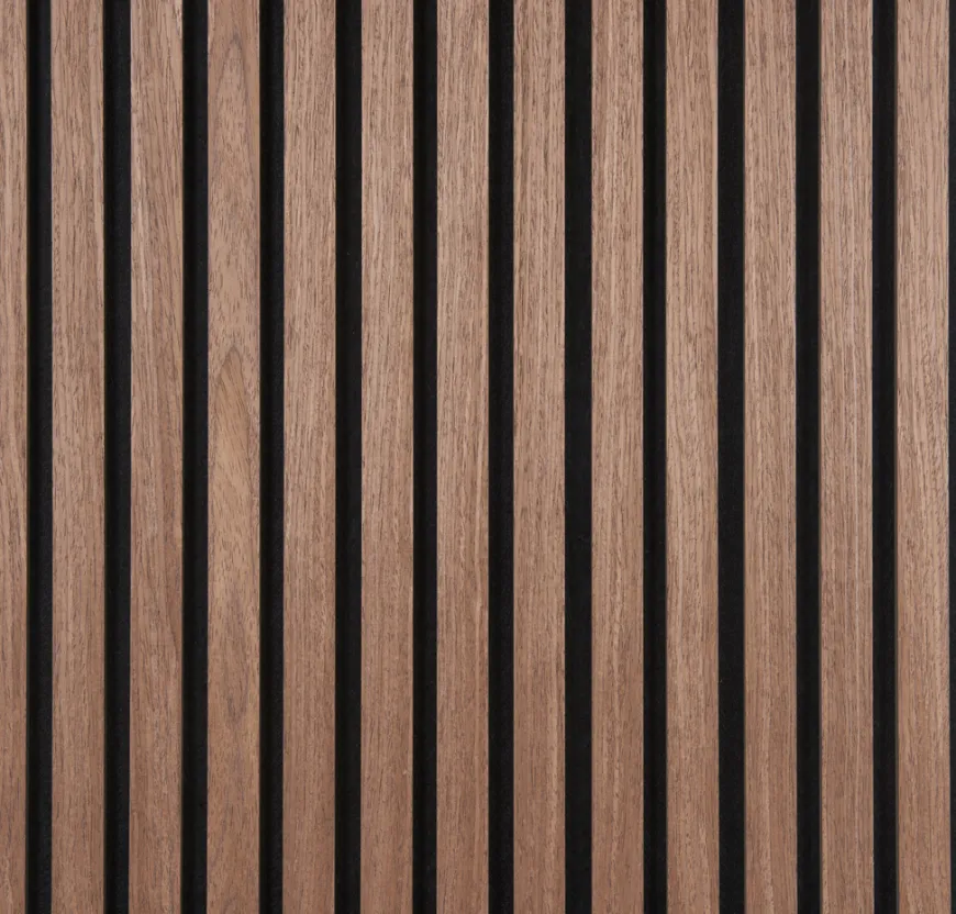Akustikkpanel Quanti Walnut 18 x 520 x 2440 mm