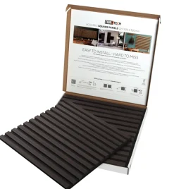 Akustikkpanel Square Smoked Oak 22 x 520 x 520 mm 2-pk.