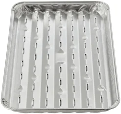 Aluminiumsform med hull 34,2 x 22,8 cm 5 stk. - Grillexpert