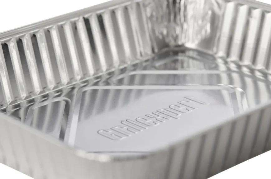 Aluminiumsform 21,9 x 15,6 cm 5 stk. - Grillexpert