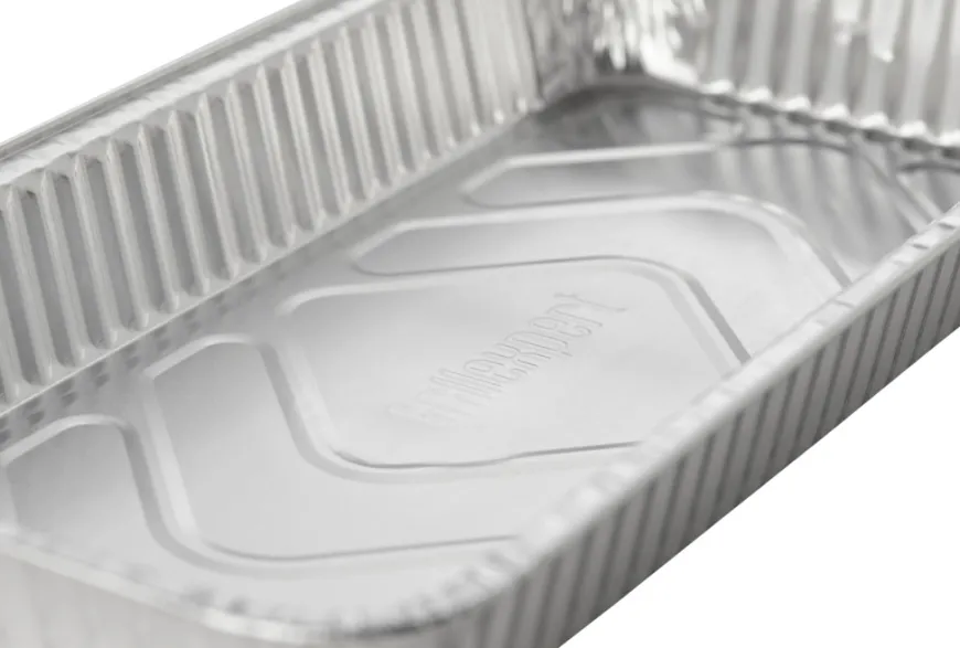 Aluminiumsform 41 x 21 cm 5 stk. - Grillexpert