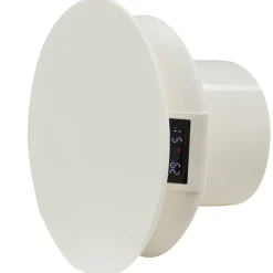 Baderomsvifte m/hygrostat og LED-display - Grad