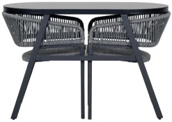 Balkongsett Chicago svart - Sunlife®