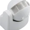Bevegelsesensor 180° hvit IP44
