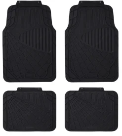 Bilmatte sett med 4 stk. gummi - Autozone