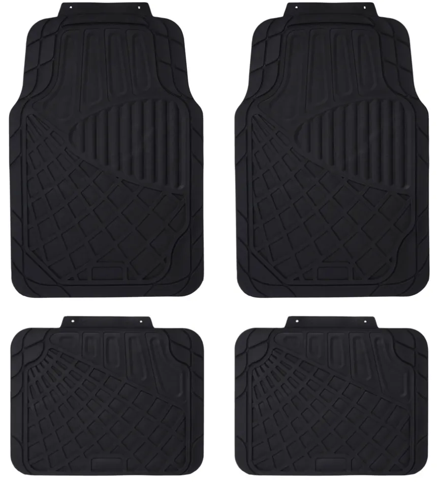 Bilmatte sett med 4 stk. gummi - Autozone