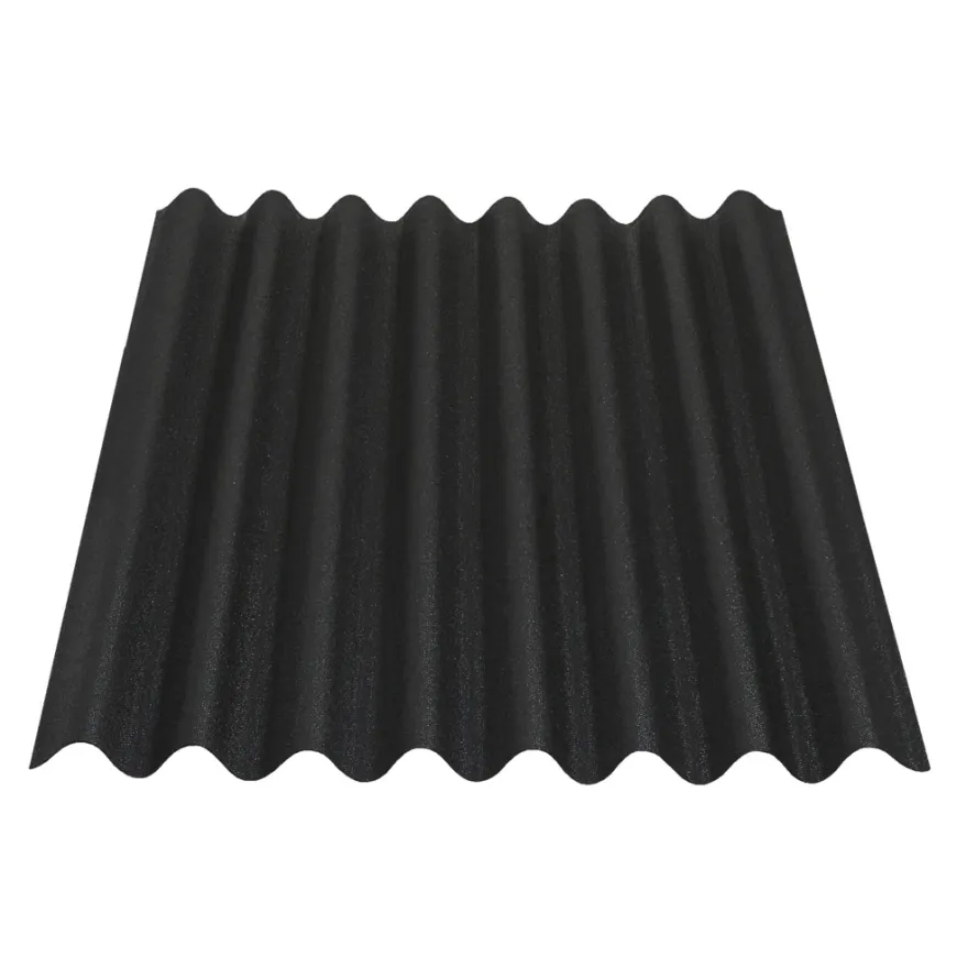 Bitumen takplate svart 0,76 x 1 meter