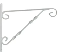 Brakett hvit 30-35 cm
