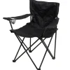 Campingstol med armlener og koppholder – Sunlife®