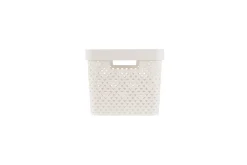 Curver Pure oppbevaringskurv hvit 17 liter