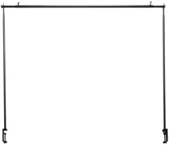 Dekorasjonsstativ Utah 130–250 x 110 cm svart – Sunlife®