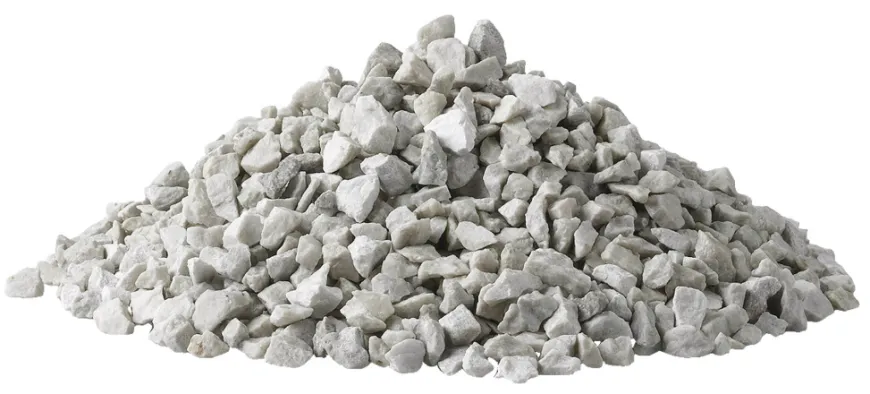 Dekorstein 25 kg - Hvit granitt - Safestone