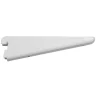 Dobbel hylleknekt til Rack System 17 cm - hvit