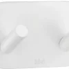 Dobbel krok selvklebende 96mm - hvit