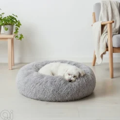 Donut hundeseng lys grå Ø60 cm
