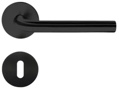 Dørhåndtak L-grep Ø16 mm matt svart