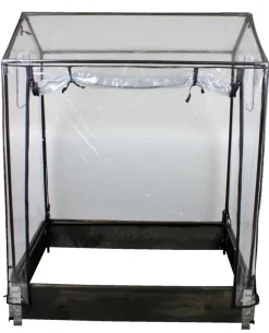 Drivhus til pallekarm 115 x 76 cm