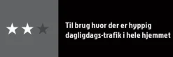 Dørmatte grå 60 x 80 cm