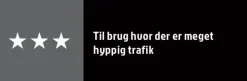 Dørmatte gummi/kokos 40 x 60 cm