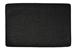 Dørmatte sisal svart 40 x 60 cm