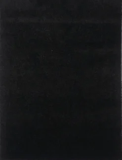 Dørmatte svart 60 x 80 cm