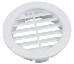 Dørrist Ø50 mm hvit – 2 stk.