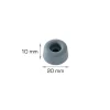 Dørstopper gummi Ø20 x 10 mm 5 stk.