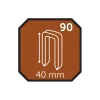 Festestifter 40 mm 5000 stk. - Probuilder