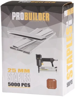 Festestifter 25 mm 5000 stk. - Probuilder