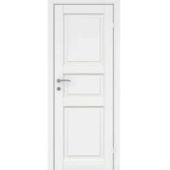 Finlandsdør hvit formpresset dør - 82,6 cm