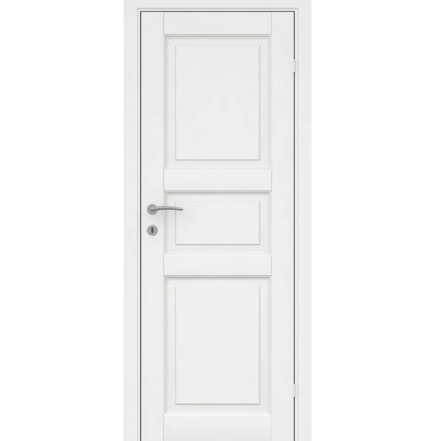 Finlandsdør hvit formpresset dør - 82,6 cm