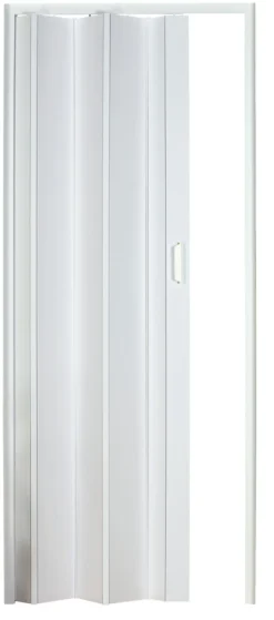Foldedør i hvit PVC