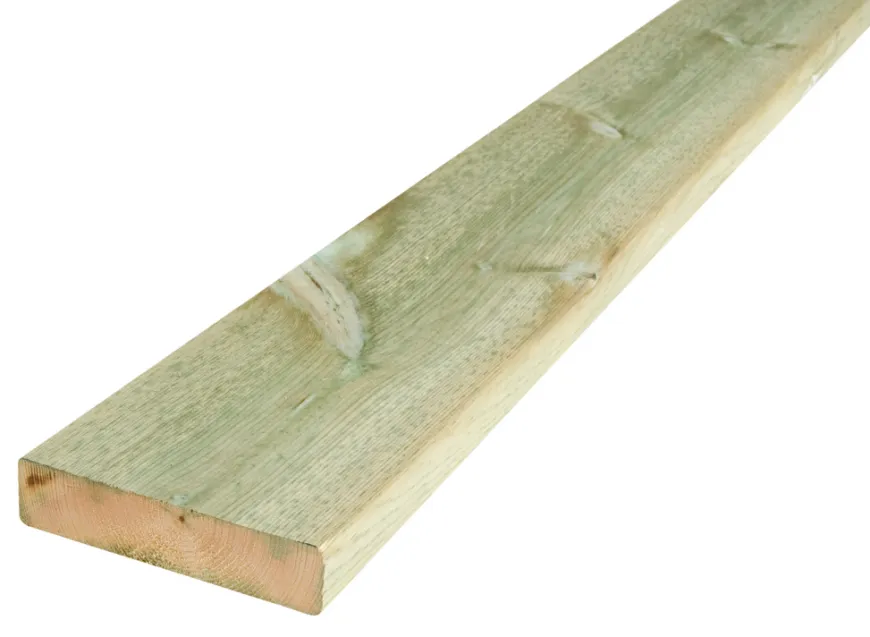 Furu terrassebord 28x120 mm