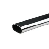 Garderobestang forkrommet 30 x 15 mm