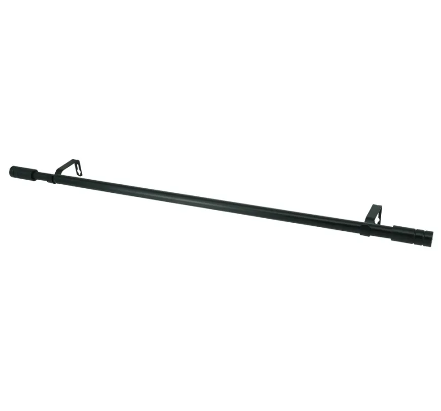 Gardinstang universal svart 71-120 cm