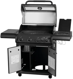 Gassgrill med 4 brennere og sidebrennere – Grillexpert
