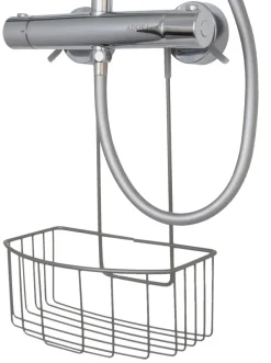 GEYSER® dusjkurv matt grå m/bøyleoppheng