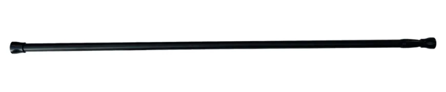 GEYSER® gardinstang svart 110–200 cm Ø22 mm
