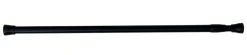 GEYSER® gardinstang svart 70–120 cm Ø22 mm