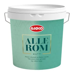 Gjøco Alle Rom veggmaling matt 2,7 liter - Skygge 335