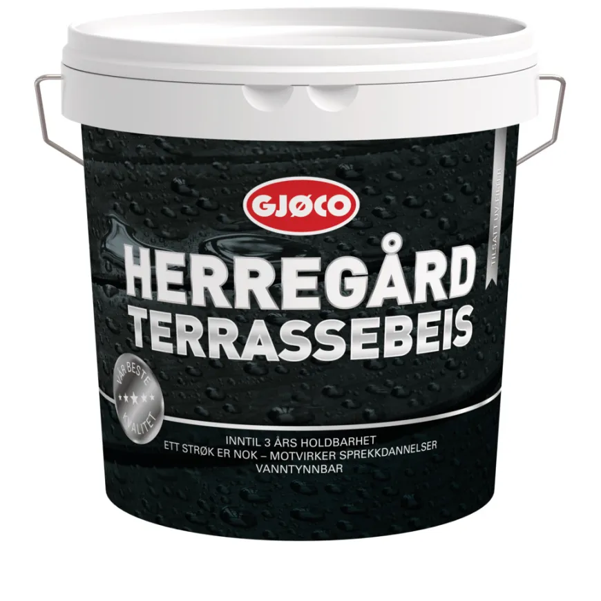 Gjøco terrassebeis vanntynnet burmateak 2,7 liter