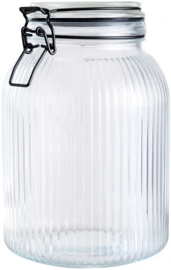 Glasskrukke riflet 1,9 liter - DAY