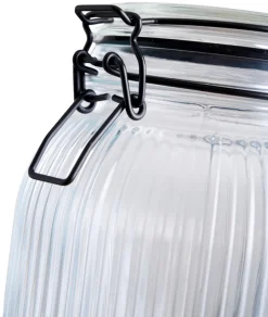 Glasskrukke riflet 1,9 liter - DAY