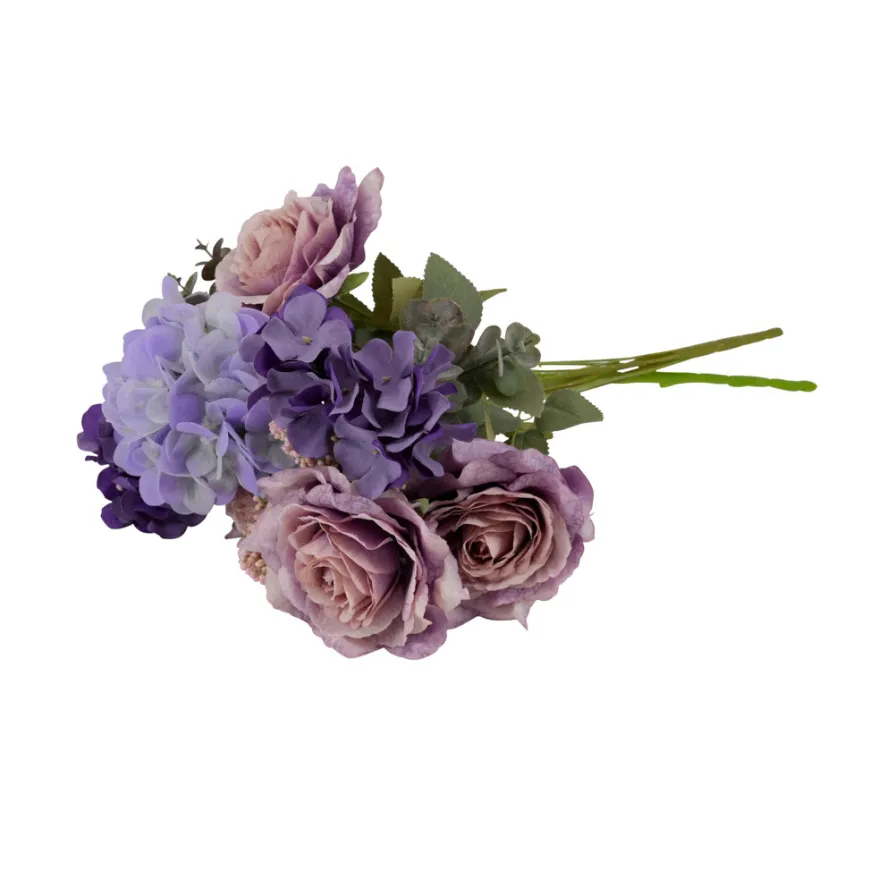 GREENIX kunstig blomsterbukett "Nordsø"