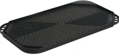 Grillplate helstøpt 49,5 x 27,3 cm - Grillekspert Premium