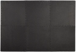 Gulvmatte 61 x 61 cm - 6 stk.