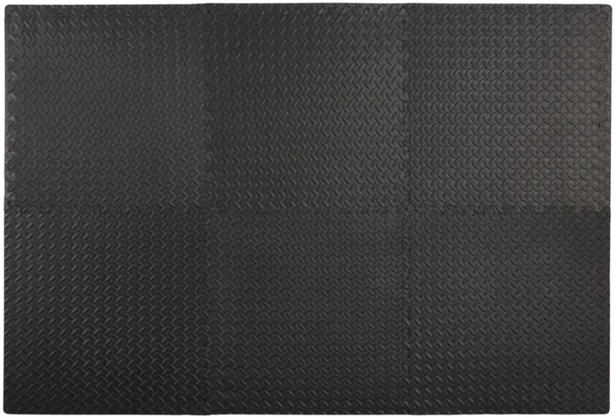 Gulvmatte 61 x 61 cm - 6 stk.